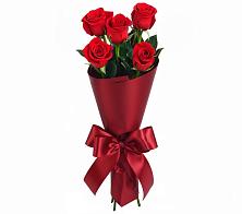 Букет 5 Красных роз Эдлесс Лав в Радченко