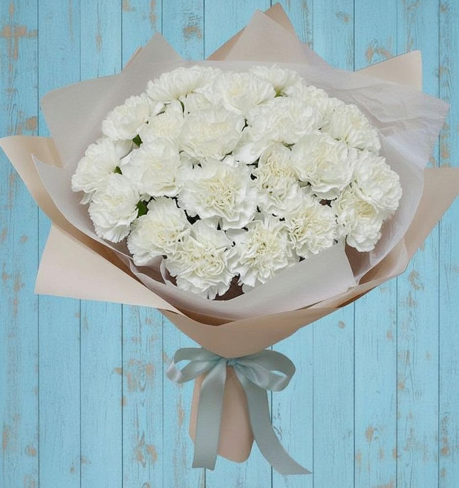 Букет цветов из: Гвоздики в Радченко