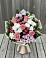 Букет цветов из: Альстромерии, Гвоздики, Розы и Хризантемы в Радченко