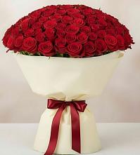 Букет 101 Красная роза Милано в Радченко