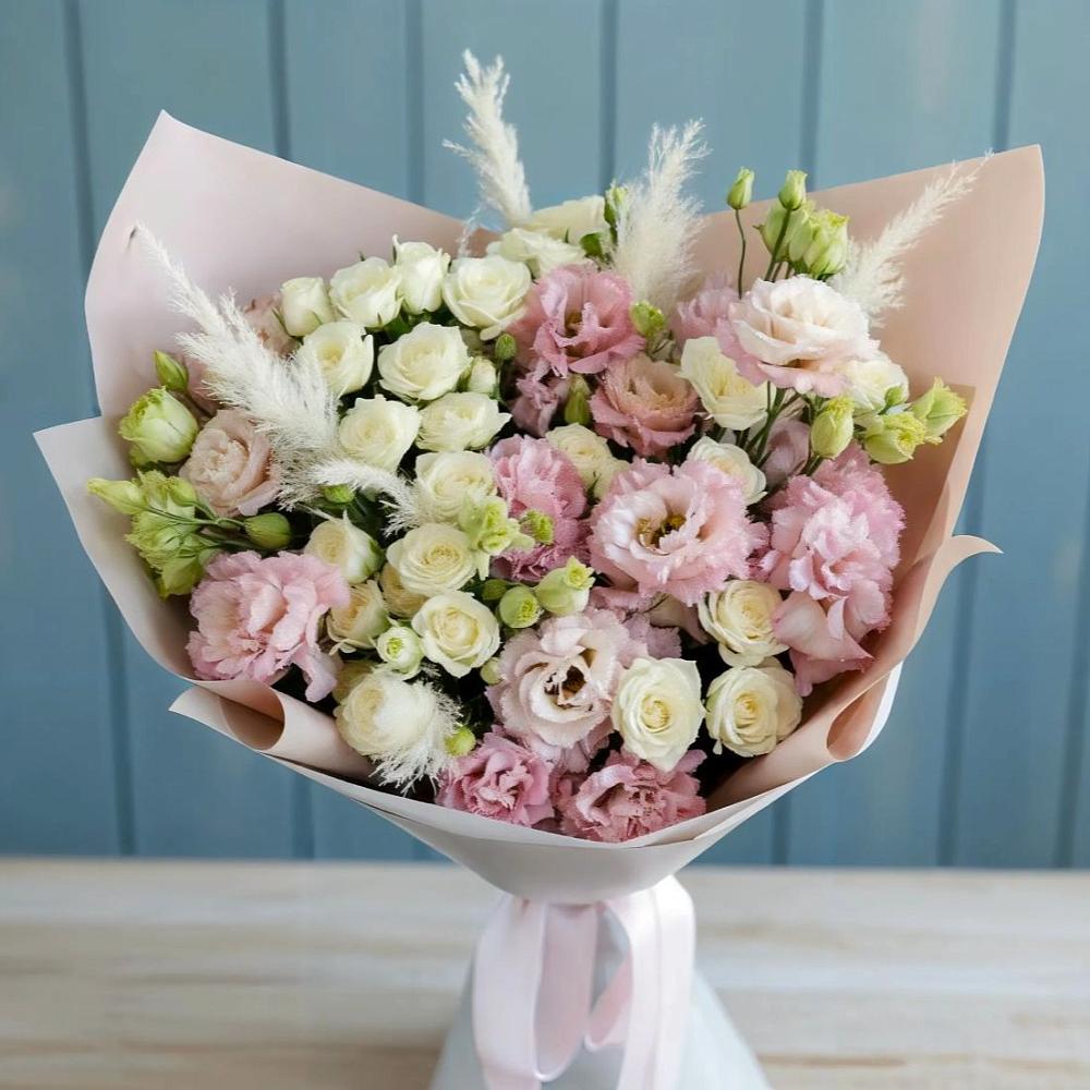 Букет цветов из: Альстромерии и Розы в Радченко