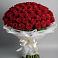 Букет 101 Красная роза Блэк Мэджик в Радченко