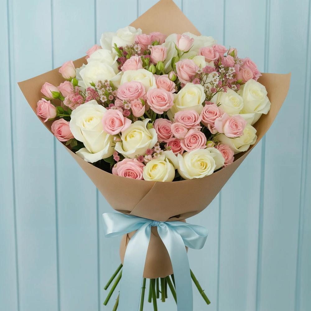 Букет цветов из: Розы в Радченко