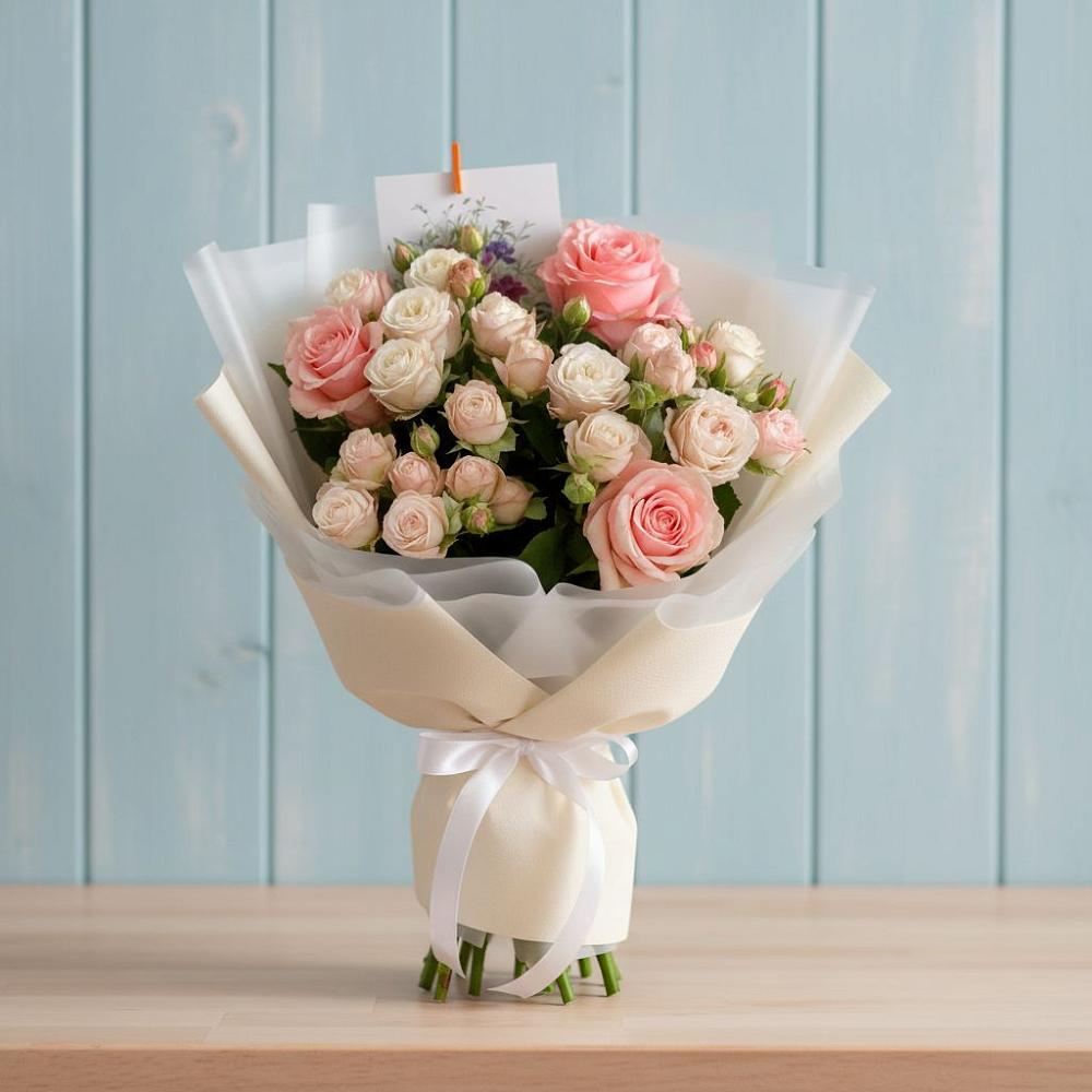 Букет цветов из: Розы в Радченко