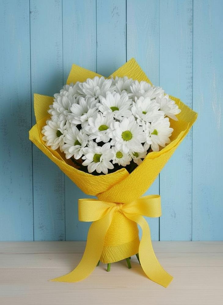 Букет цветов из: Хризантемы в Радченко