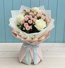 Букет цветов из:  Розы в Радченко