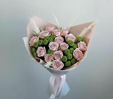Букет цветов из:  Розы и Хризантемы в Радченко