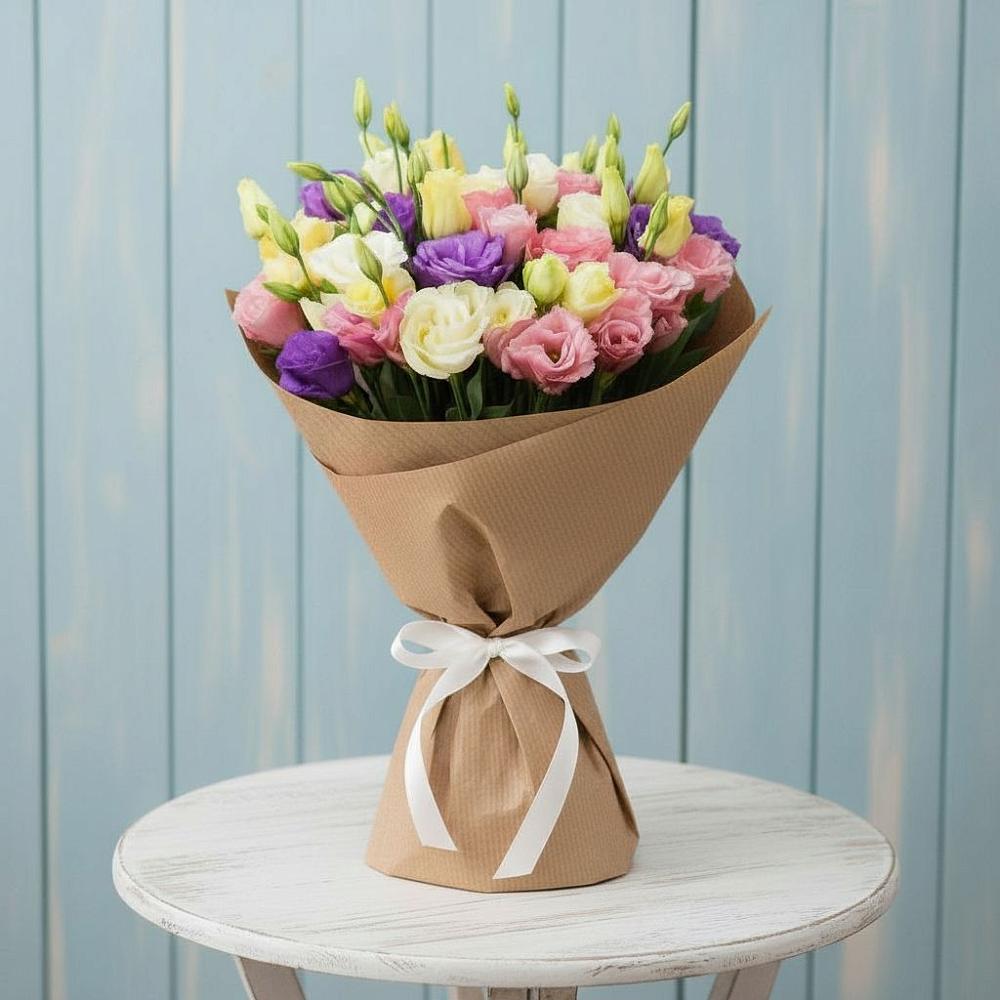 Букет цветов из: Лизиантусы в Радченко