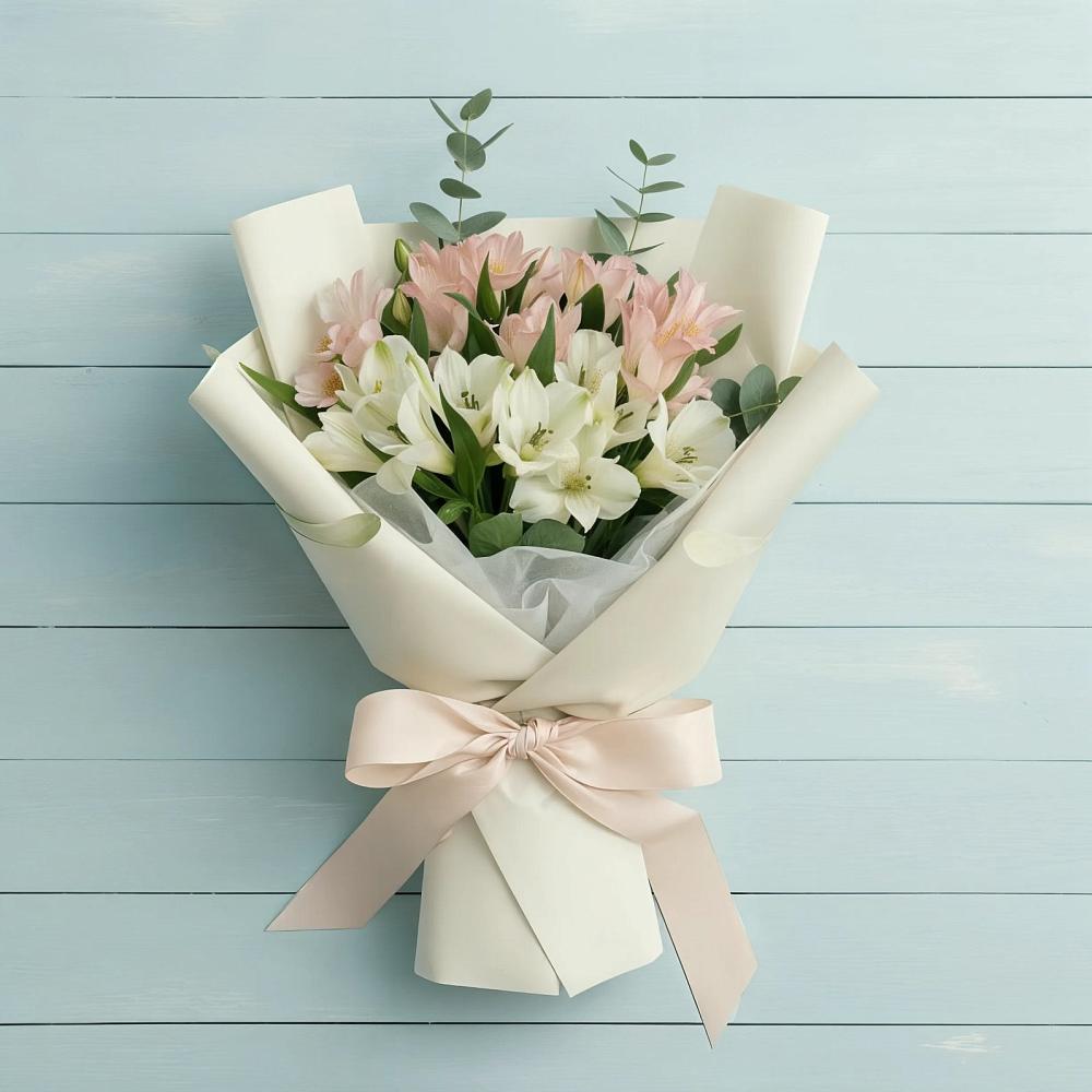 Букет цветов из: Альстромерии в Радченко