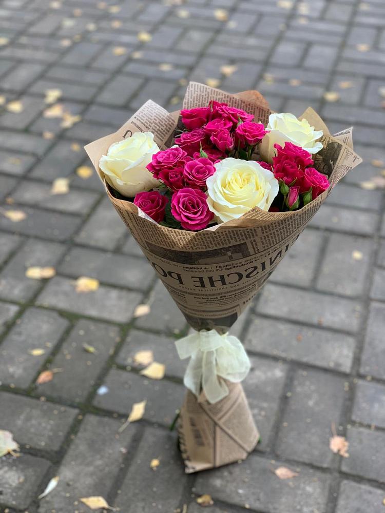 Букет цветов из: Розы в Радченко