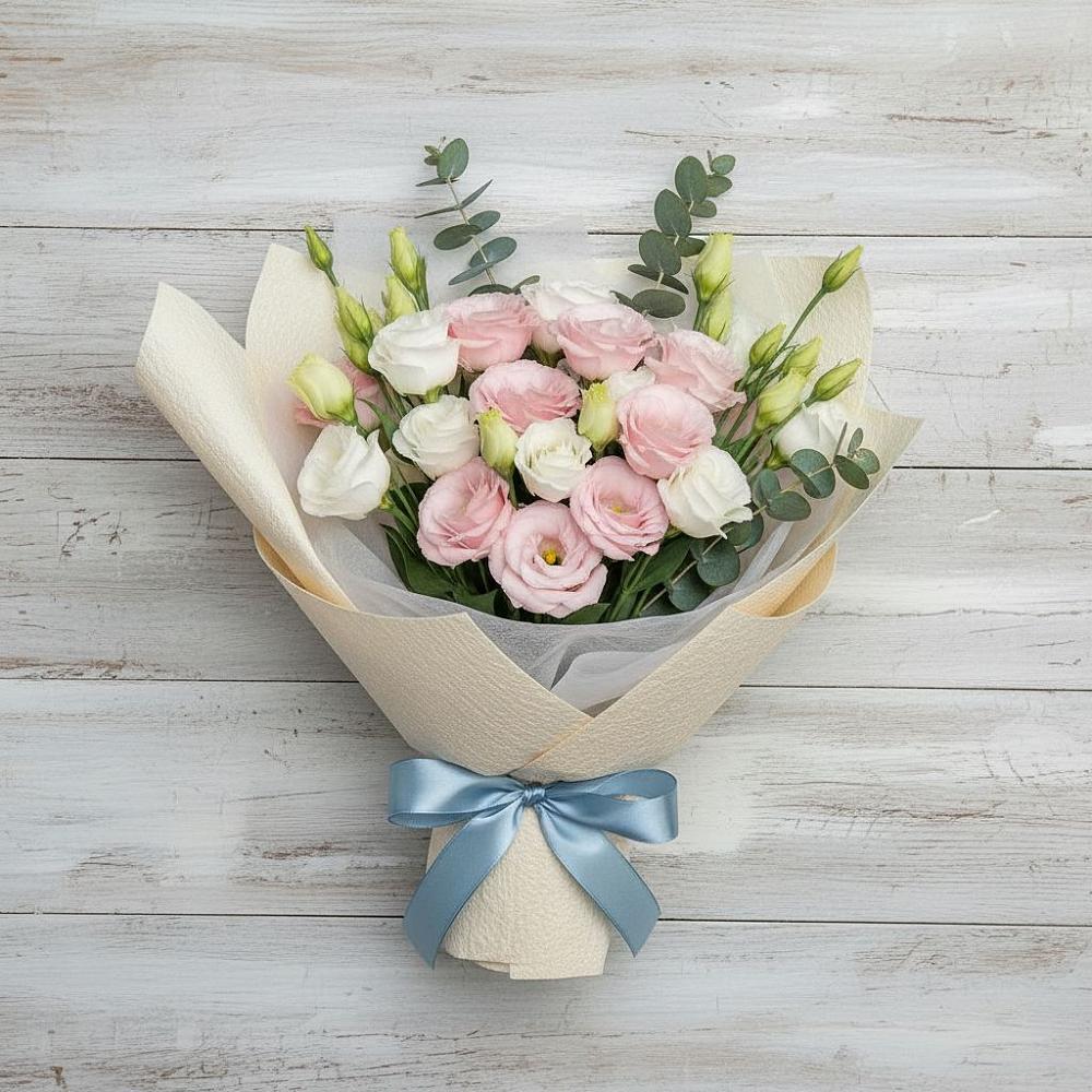 Букет цветов из: Лизиантусы в Радченко